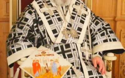 В Великую Субботу Преосвященный епископ Сергий возглавил Литургию