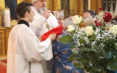 В Великую Субботу Преосвященный епископ Сергий возглавил Литургию