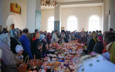 Епископ Вяземский и Гагаринский Сергий в Великую Субботу посетил ряд Вяземских храмов