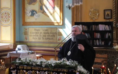 Епископ Вяземский и Гагаринский Сергий в Великую Субботу посетил ряд Вяземских храмов