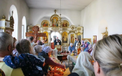 Епископ Вяземский и Гагаринский Сергий в Великую Субботу посетил ряд Вяземских храмов