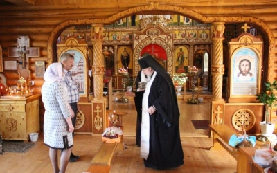 Епископ Вяземский и Гагаринский Сергий в Великую Субботу посетил ряд Вяземских храмов