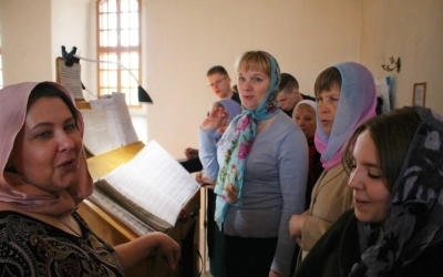 Преосвященнейший Епископ Сергий возглавил Божественную литургию в храме Преображения Господня